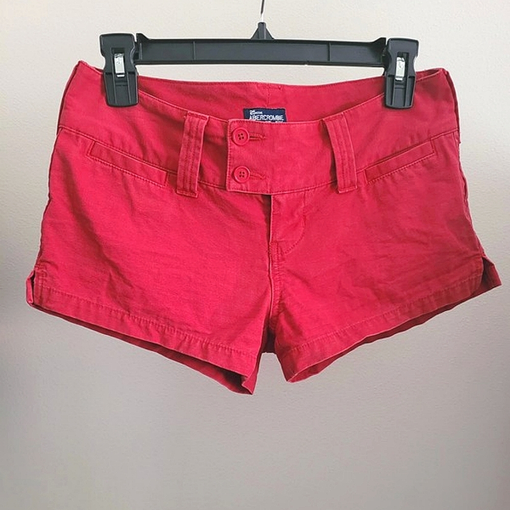Red Abercrombie & Fitch Shorts